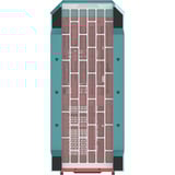 Thermaltake View 600 TG Mint Strawberry, Big-Tower-Gehäuse mint/beere, Tempered Glass