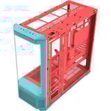 Thermaltake View 600 TG Mint Strawberry, Big-Tower-Gehäuse mint/beere, Tempered Glass