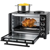 Unold Kleinküche All in One 68885, Mini-Backofen schwarz