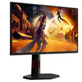 AOC AGON 25G4KUR, Gaming-Monitor 62.2 cm (24.5 Zoll), schwarz, FullHD, Fast-IPS, E-Sport Monitorständer, USB-Hub, 400Hz Panel