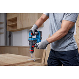 Bosch Akku-Bohrhammer GBH 18V-18 X Professional solo, 18Volt blau/schwarz, ONECHUCK, ohne Akku und Ladegerät