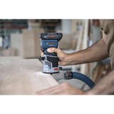 Bosch Professional Akku-Kantenfräse GKF 18V-8 Professional solo, 18Volt, Oberfräse blau/schwarz, ohne Akku und Ladegerät