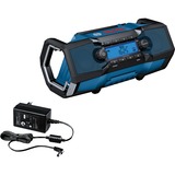 Bosch Professional GPB 18V-2 C, Baustellenradio blau, Klinke, Bluetooth, FM