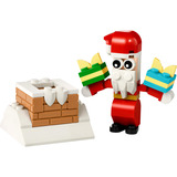 LEGO 30692 Creator Der Weihnachtsmann im Schornstein, Konstruktionsspielzeug Polybag
