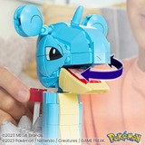 Mattel MEGA Pokémon Lapras Bauspielzeug-Set mit Actionfigur, Konstruktionsspielzeug 527 Teile
