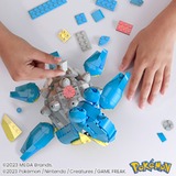 Mattel MEGA Pokémon Lapras Bauspielzeug-Set mit Actionfigur, Konstruktionsspielzeug 527 Teile