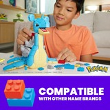 Mattel MEGA Pokémon Lapras Bauspielzeug-Set mit Actionfigur, Konstruktionsspielzeug 527 Teile