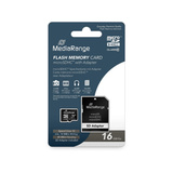 MediaRange 16 GB microSDHC, Speicherkarte schwarz, Class 10