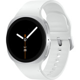 SAMSUNG Galaxy Watch8, Smartwatch silber, 40 mm, LTE, Sport Band S/M