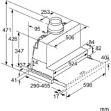 Siemens LI67RA561 iQ500, Dunstabzugshaube edelstahl