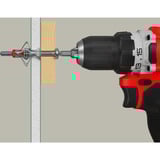 fischer Hohlraumdübel DuoHM 5x55 S PZ  4 Stück, mit Panhead-Schraube
