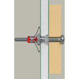 fischer Hohlraumdübel DuoHM 5x55 S PZ  4 Stück, mit Panhead-Schraube