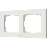 Aqara Switch Frame H2 EU (2-Gang), Einbaurahmen weiß, 2-Fach-Rahmen