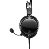 Audio-Technica ATH-GL3BK, Gaming-Headset schwarz, 3,5 mm Klinke