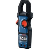 Bosch Strommesszange GMC 600-15 Professional, Messgerät blau/schwarz, 2x Batterien, Tasche
