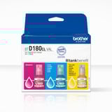 Brother Tintenflaschen Valuepack BTD180CLVAL 