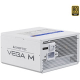 Chieftec Vega M 750W White, PC-Netzteil weiß, 1x 12 Pin High Power GPU, 4x PCIe, Kabelmanagement, 750 Watt