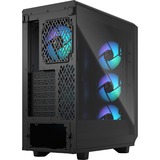 Fractal Design Meshify 2 Compact Lite RGB Black TG Light tint, Tower-Gehäuse schwarz, Tempered Glass