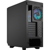 Fractal Design Meshify 2 Compact Lite RGB Black TG Light tint, Tower-Gehäuse schwarz, Tempered Glass