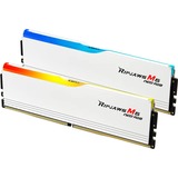 G.Skill DIMM 32 GB DDR5-6000 (2x 16 GB) Dual-Kit, Arbeitsspeicher weiß, F5-6000J3038F16GX2-RM5NRW, Ripjaws M5 Neo RGB, AMD EXPO
