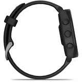 Garmin Forerunner 165 Music, Smartwatch schwarz/dunkelgrau, 43 mm, Silikon-Armband
