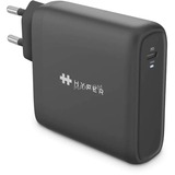 Hyper 100W Gan Charger - EU, Ladegerät schwarz, EU-Stecker