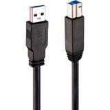 Lindy USB 3.2 Gen 1 Aktivkabel, USB-A Stecker > USB-B Stecker schwarz, 10 Meter
