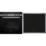 Siemens PQ521IA03, Herdset schwarz/silber