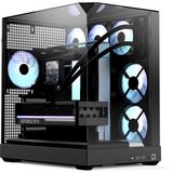 APNX V2 , Tower-Gehäuse schwarz, Tempered Glass x 3