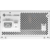 ASRock Steel Legend SL-1000GW, PC-Netzteil weiß, 1x 12-Pin High Power GPU, 3x PCIe, Kabelmanagement, 1000 Watt