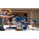 Bosch Kapp-und Gehrungssäge GCM 340-305 D Professional blau, 1.800 Watt
