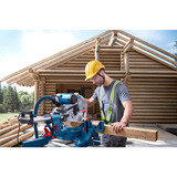 Bosch Kapp-und Gehrungssäge GCM 340-305 D Professional, Kapp- und Gehrungssäge blau, 1.800 Watt