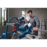 Bosch Kapp-und Gehrungssäge GCM 340-305 D Professional, Kapp- und Gehrungssäge blau, 1.800 Watt