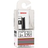 Bosch Nutfräser Standard for Wood, Ø 8mm, Arbeitslänge 25mm Schaft Ø 8mm, zweischneidig, extralang