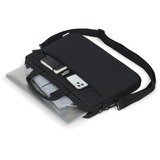 DICOTA BASE XX Slim Case, Notebooktasche schwarz, bis 39,6 cm  (15,6")