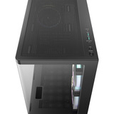 DeepCool CG380U 3F, Tower-Gehäuse schwarz, Panoramaglas-Gehäuse