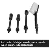 EINHELL Akku-Hochdruckreiniger HYPRESSO 36/105 rot/schwarz, ohne Akku und Ladegerät