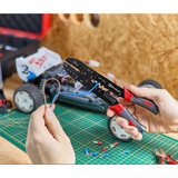 EINHELL E-Case Werkzeugkoffer Hobby, 153-teilig, Werkzeug-Set schwarz/rot