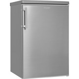 Exquisit KS16-4-HE-040D, Kühlschrank edelstahl