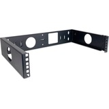 Inter-Tech IPC 19" Wandhalterung schwarz, 91 mm, 2U Horizontal