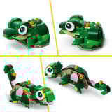 LEGO 31377 Creator 3-in-1 Schildkröte mit Seerose, Konstruktionsspielzeug 