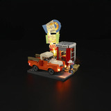 Lumibricks Zwischenstopp bei Sonnenuntergang, Konstruktionsspielzeug 