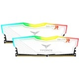 Team Group DIMM 32 GB DDR4-3600 (2x 16 GB) Dual-Kit, Arbeitsspeicher weiß, TF4D432G3600HC18JDC01, Delta RGB, INTEL XMP