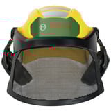 Theo Klein Bosch - Waldarbeiter Helm mit Visier, Gartenspielgerät 