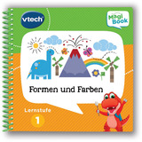 VTech MagiBook Lernstufe 1 - Formen und Farben inkl. Story'Friend Lernfigur, Lernbuch 