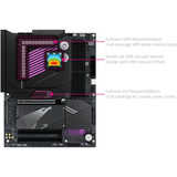 Alphacool Apex Monoblock X870 Aorus Elite WIFI7 (AM5), Wasserkühlung schwarz