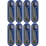 Braun Oral-B iO Strahlendes Weiss 8er, Aufsteckbürste schwarz, Für eine aufhellende Reinigung