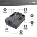 Digitus DN-170111 All-in-One , USV schwarz, LED