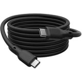 Digitus USB4 Gen 2x2 Silikon-Anschlusskabel USB-C > USB-C schwarz, 2 Meter, PD, Laden mit bis zu 240 Watt