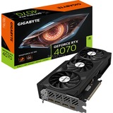 GIGABYTE GeForce RTX 4070 WINDFORCE X3 OC, Grafikkarte DLSS 3, 3x DisplayPort, 1x HDMI 2.1